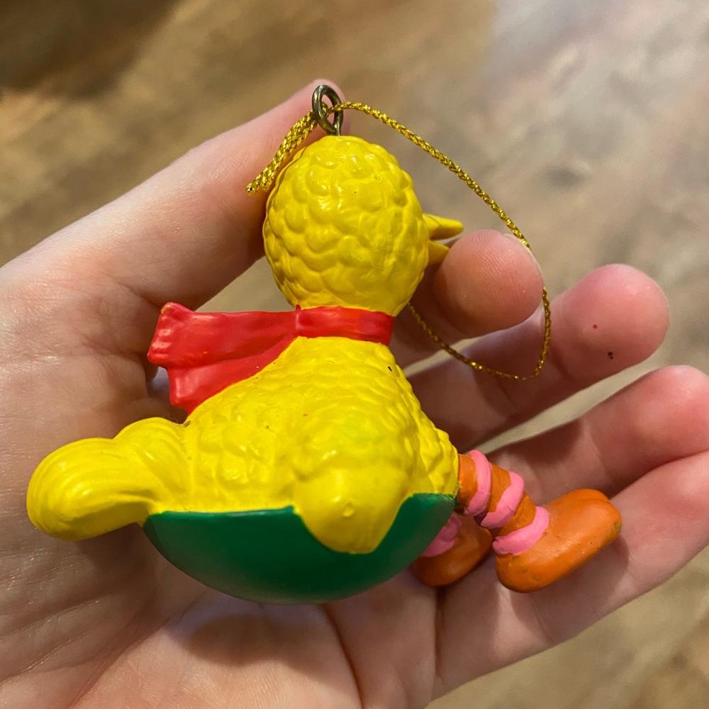 Vintage Big Bird Sesame Street Ornament J.H.P. - Picture 4 of 5